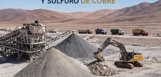 Planta Andrea - Hierro al 62% y sulfuro de cobre